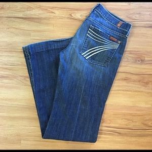 7 for all mankind dojo jeans size 27